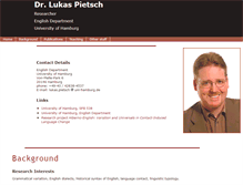 Tablet Screenshot of lukas-pietsch.de